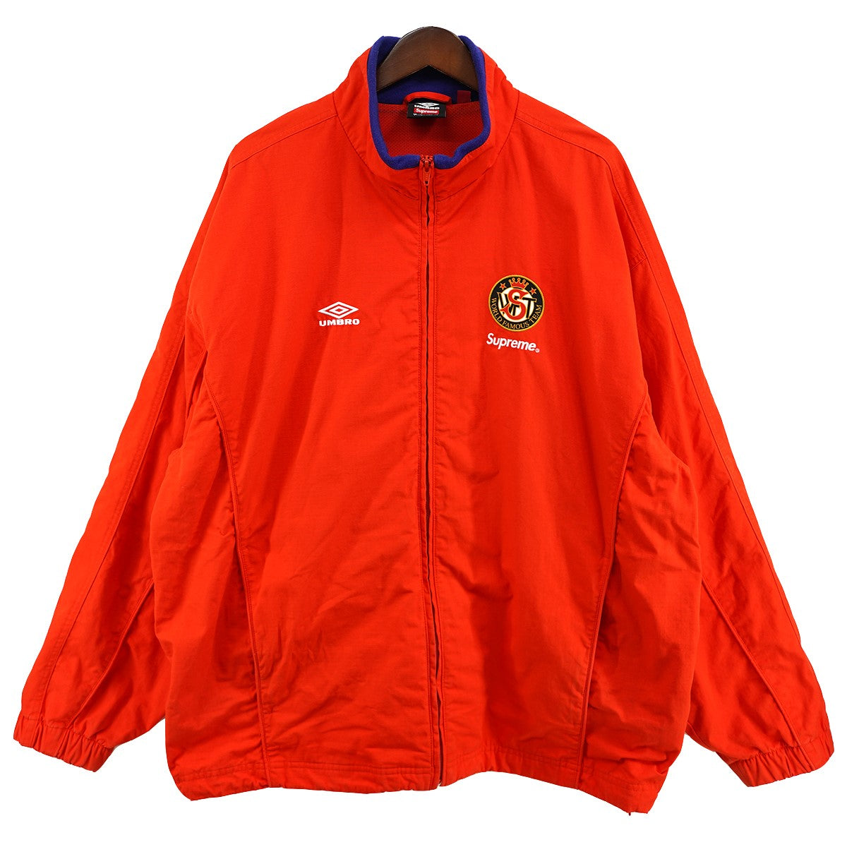 Supreme×UMBRO 23AW Umbro Cotton Ripstop Track Jacketコットン リップストップ ロゴ トラックジャケット 古着・中古-1枚目のアイテム画像