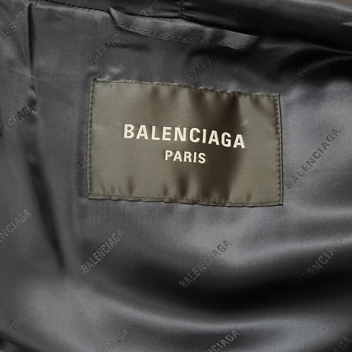 BALENCIAGA 23AW Zip-Up Hoodie Large Fitジップアップ オーバーサイズ フード フーデッド ジャケット 古着・中古-5枚目のアイテム画像