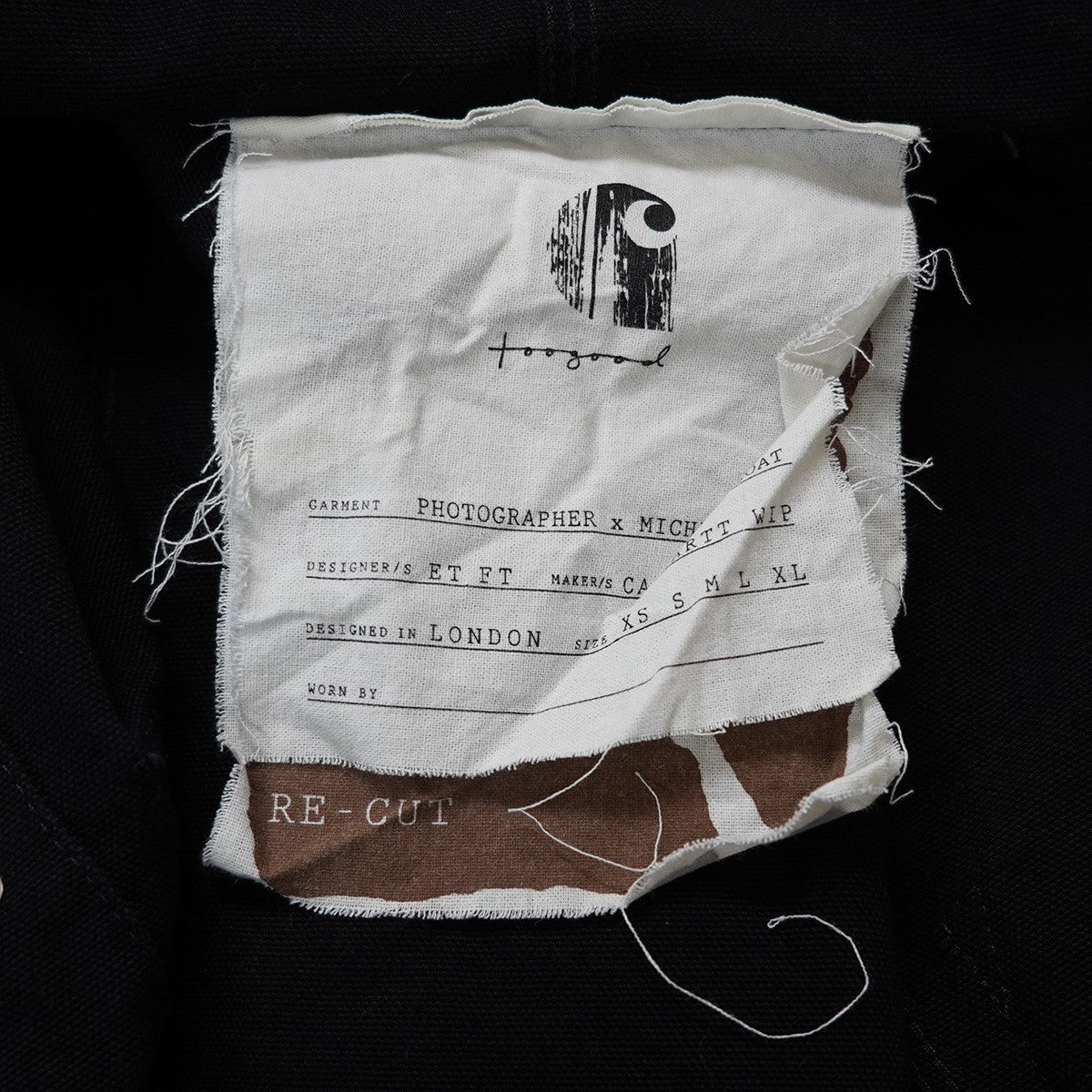 Carhartt WIP X toogood PHOTOGRAPHER×MICHIGAN COAT ミシガンコート カバーオール