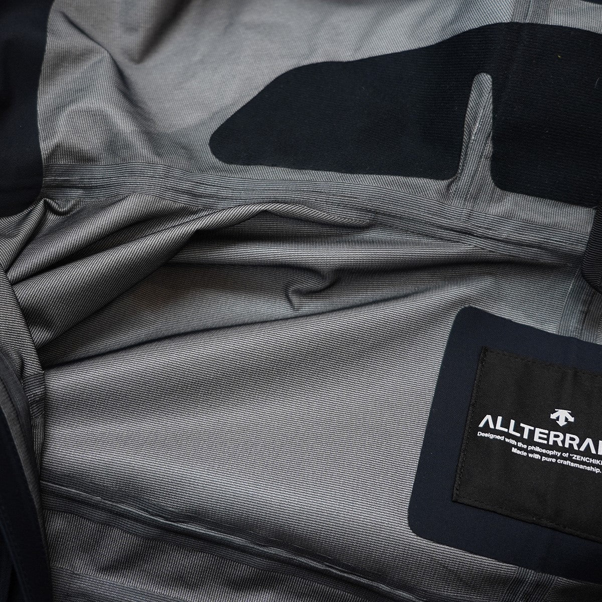 STABRIDGE the Apartment×DESCENTE WORLD TOUR JACKET NAVYワールドツアー フード フーデッド ジャケット ブルゾン 古着・中古-6枚目のアイテム画像