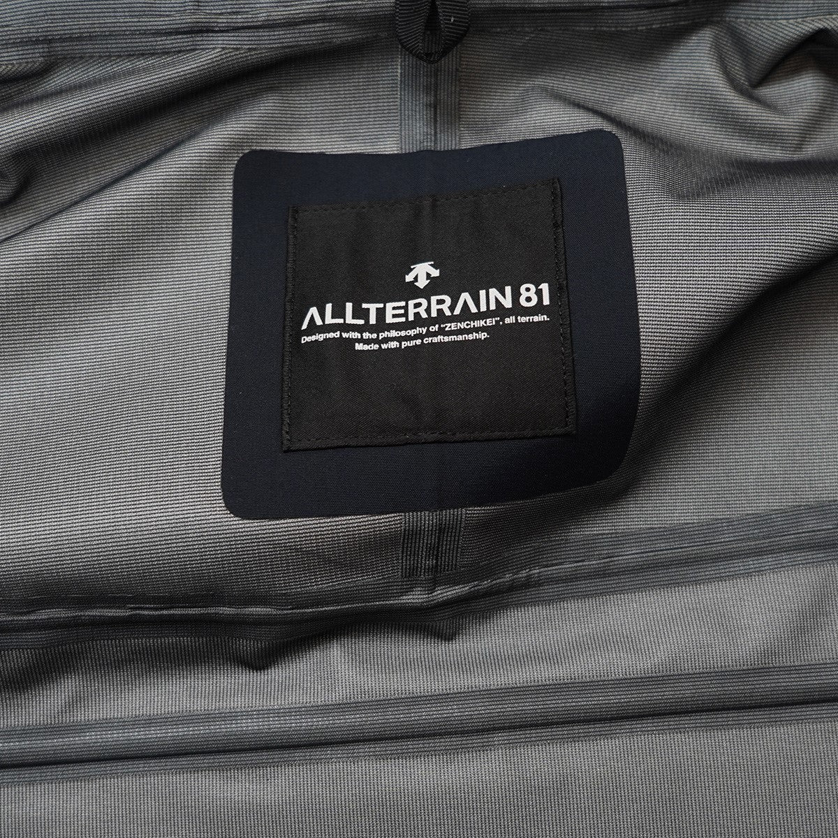 STABRIDGE the Apartment×DESCENTE WORLD TOUR JACKET NAVYワールドツアー フード フーデッド ジャケット ブルゾン 古着・中古-7枚目のアイテム画像
