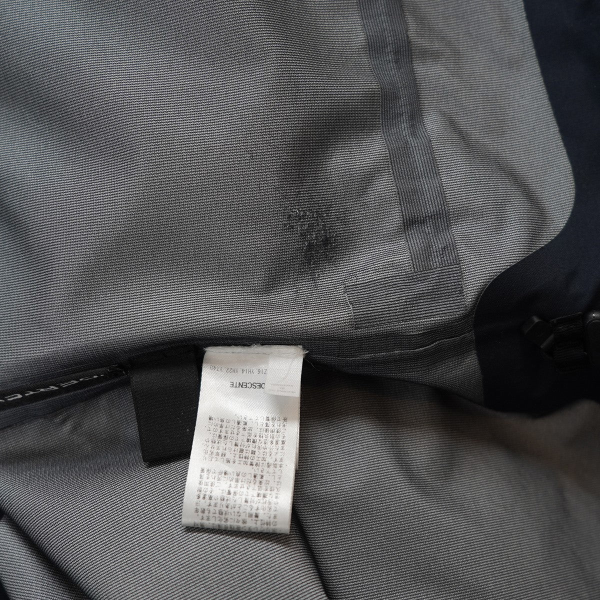 STABRIDGE the Apartment×DESCENTE WORLD TOUR JACKET NAVYワールドツアー フード フーデッド ジャケット ブルゾン 古着・中古-8枚目のアイテム画像
