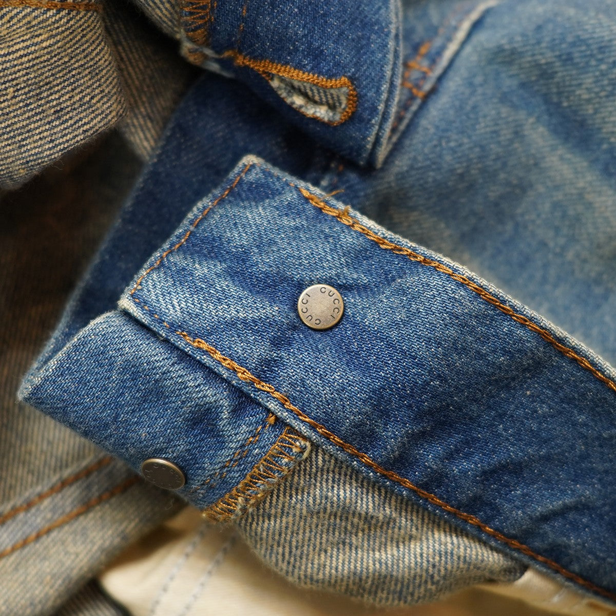 Symbols Tapered Denim Pantシンボル アイコン 刺繍 エンブロイダリー デニム パンツ