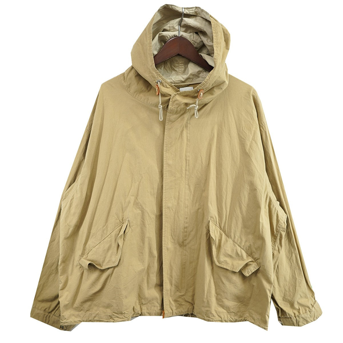 ORCIVAL(オーチバル) COTTON POPLIN HOOD SHORT JACKETコットン