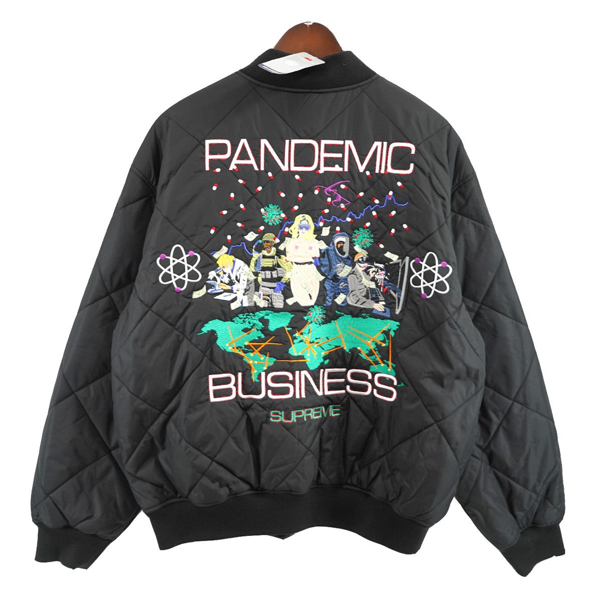 24AW AOI Quilted Work Jacketロゴ 葵産業 アオイ キルティング キルテッド 刺繍 ワークジャケット