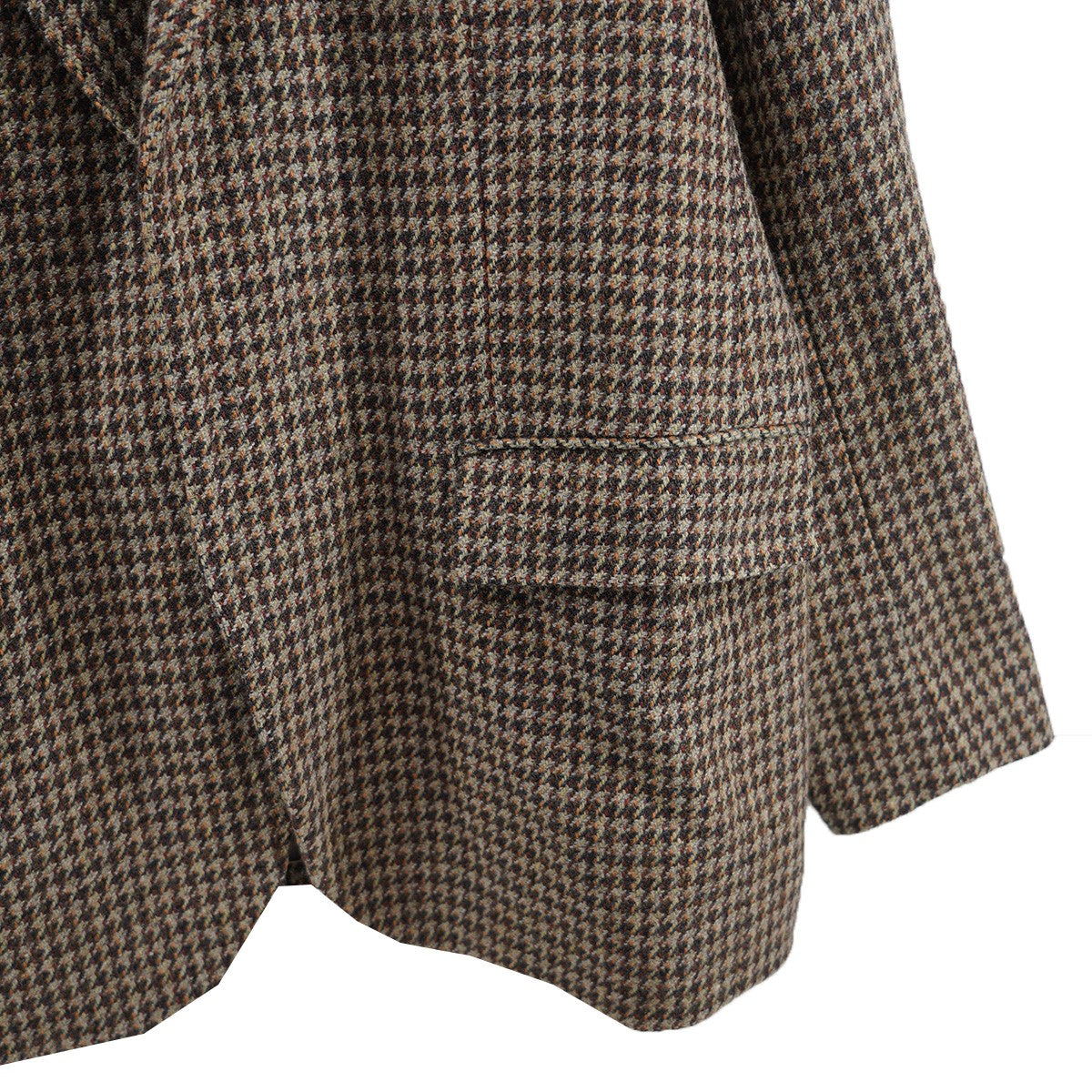 23AW BRITISH WOOL TWEED OVER JACKETブリティッシュ ウール チェック ツイード オーバー ジャケット