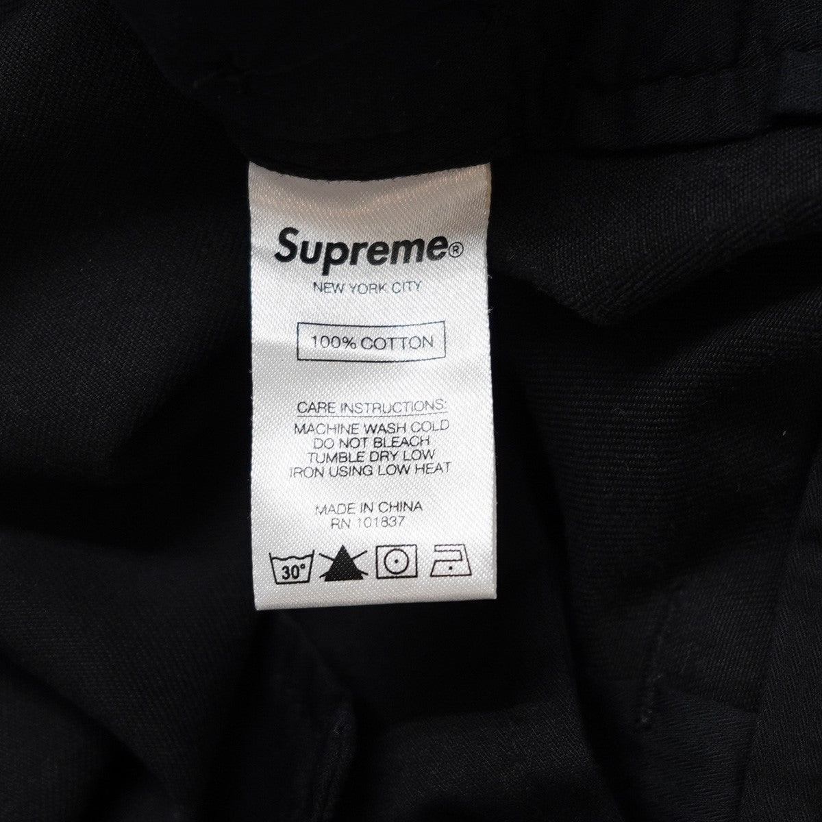 Supreme 20SS Paisley Grid Chino Pantバックロゴ ペイズリー グリッド バンダナ チノパン チノ パンツ 古着・中古-8枚目のアイテム画像