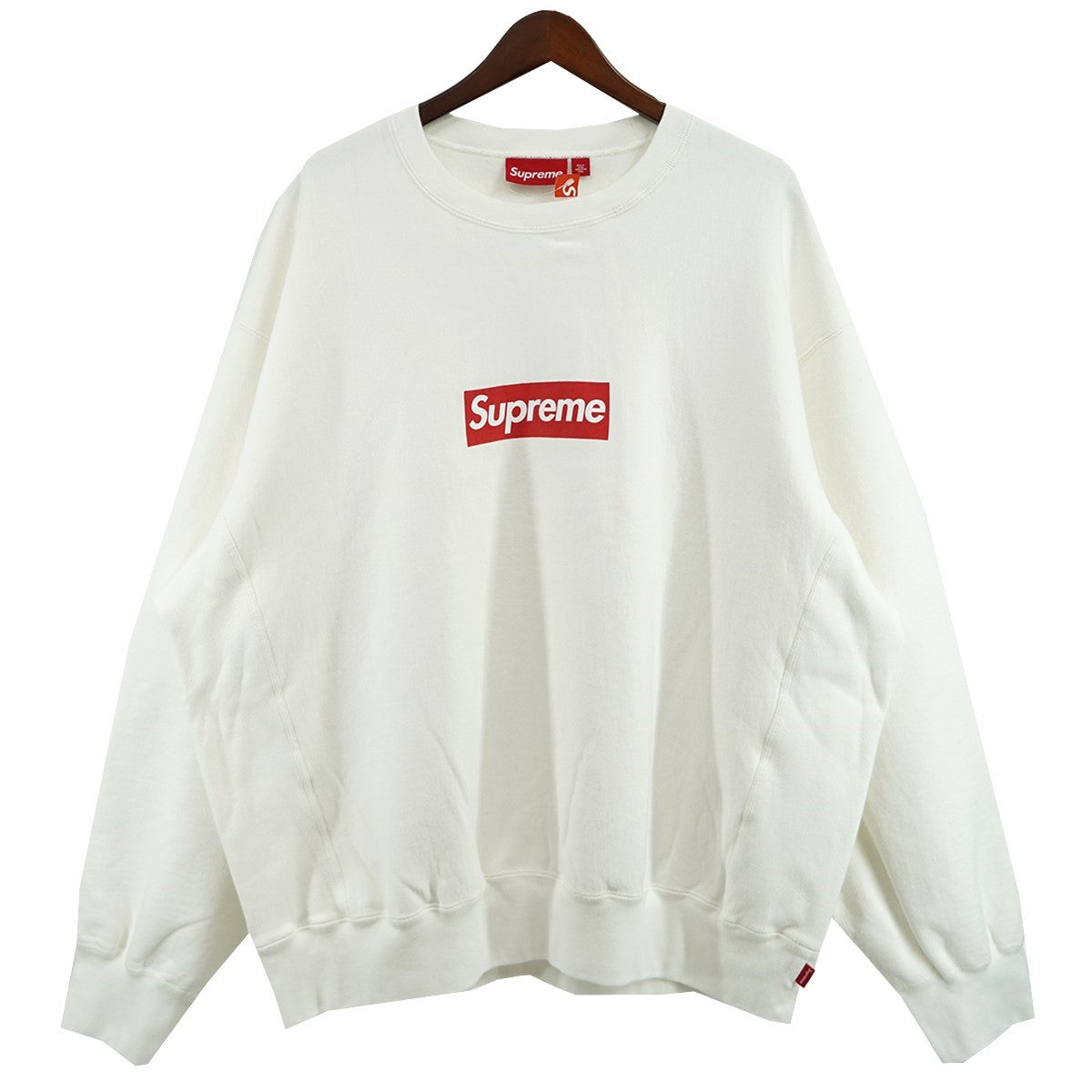 25SS Washed Box Logo Crewneckウォッシュド ボックスロゴ クルーネック スウェット トレーナー