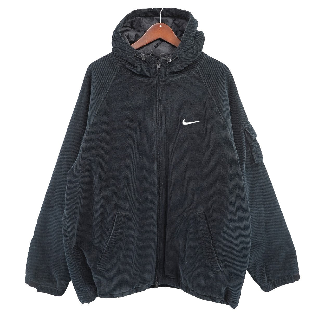 22SS Nike Arc Corduroy Hooded Jacketアーチ ロゴ コーデュロイ フード フーデッド ジャケット