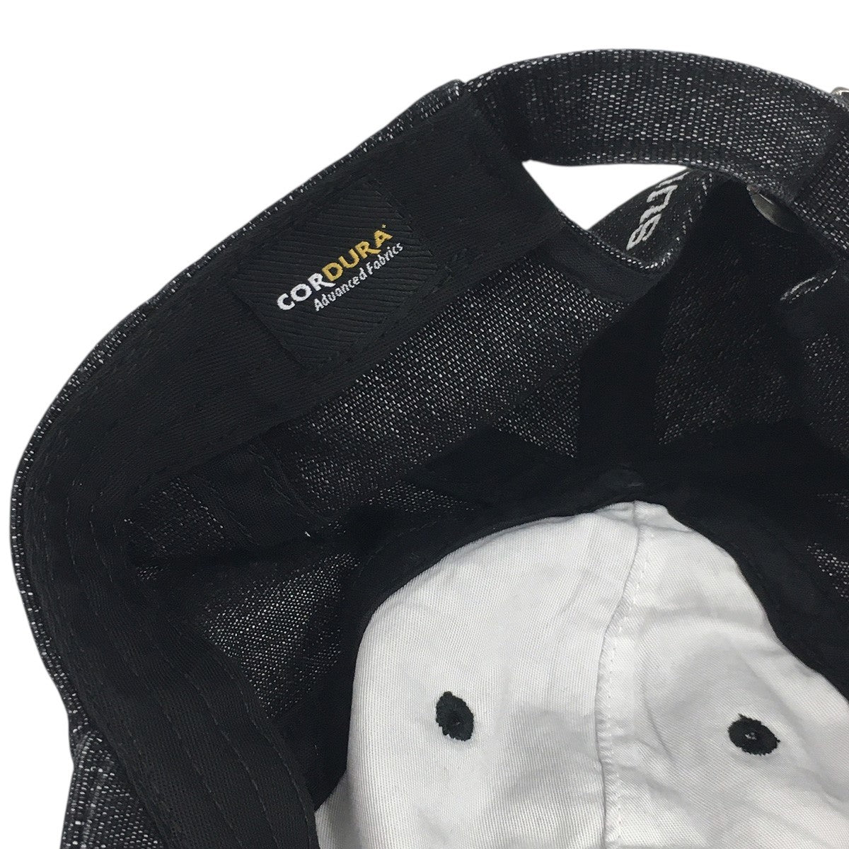 25SS Cordura Denim S Logo 6-Panelコーデュラ デニム エスロゴ 6パネル キャップ 帽子