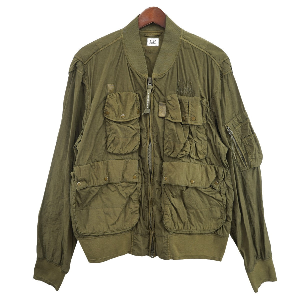 Theory★Compact Crepe Zip Up Bomber ジャケット Theory - Compact Crepe Zip Up Bomber / コンパクトクロップド