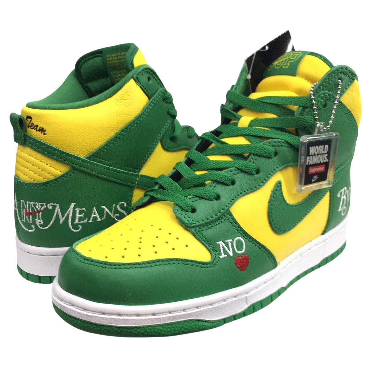 Supreme×NIKE 22SS Nike SB Dunk High By Any Meansナイキ SB ダンク