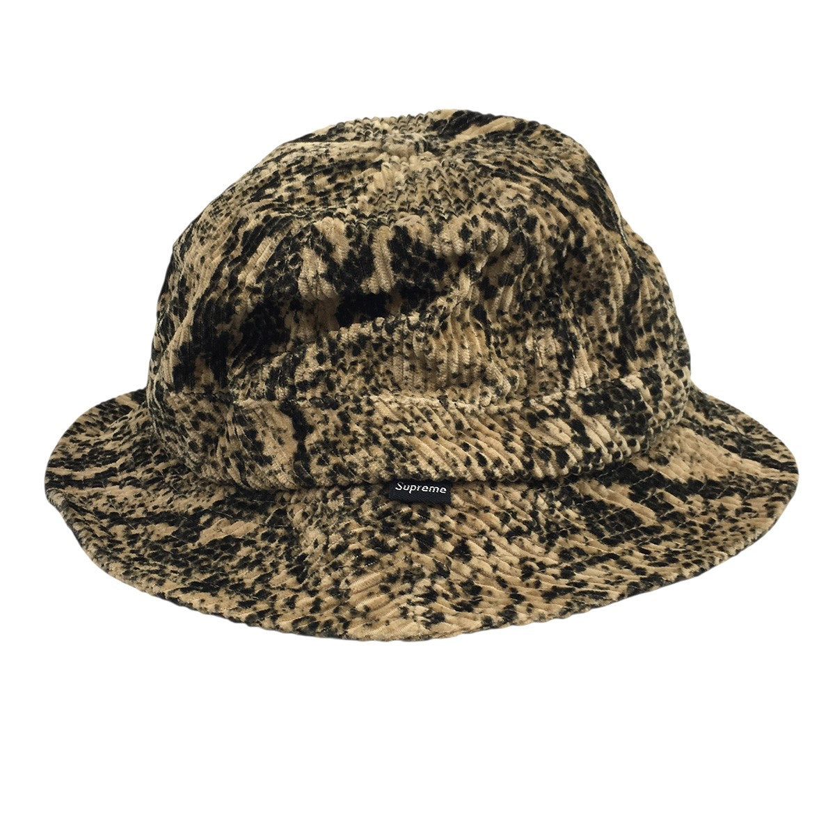 20AW Snakeskin Corduroy Bell Hatスネークスキン コーデュロイ ベル ハット 帽子