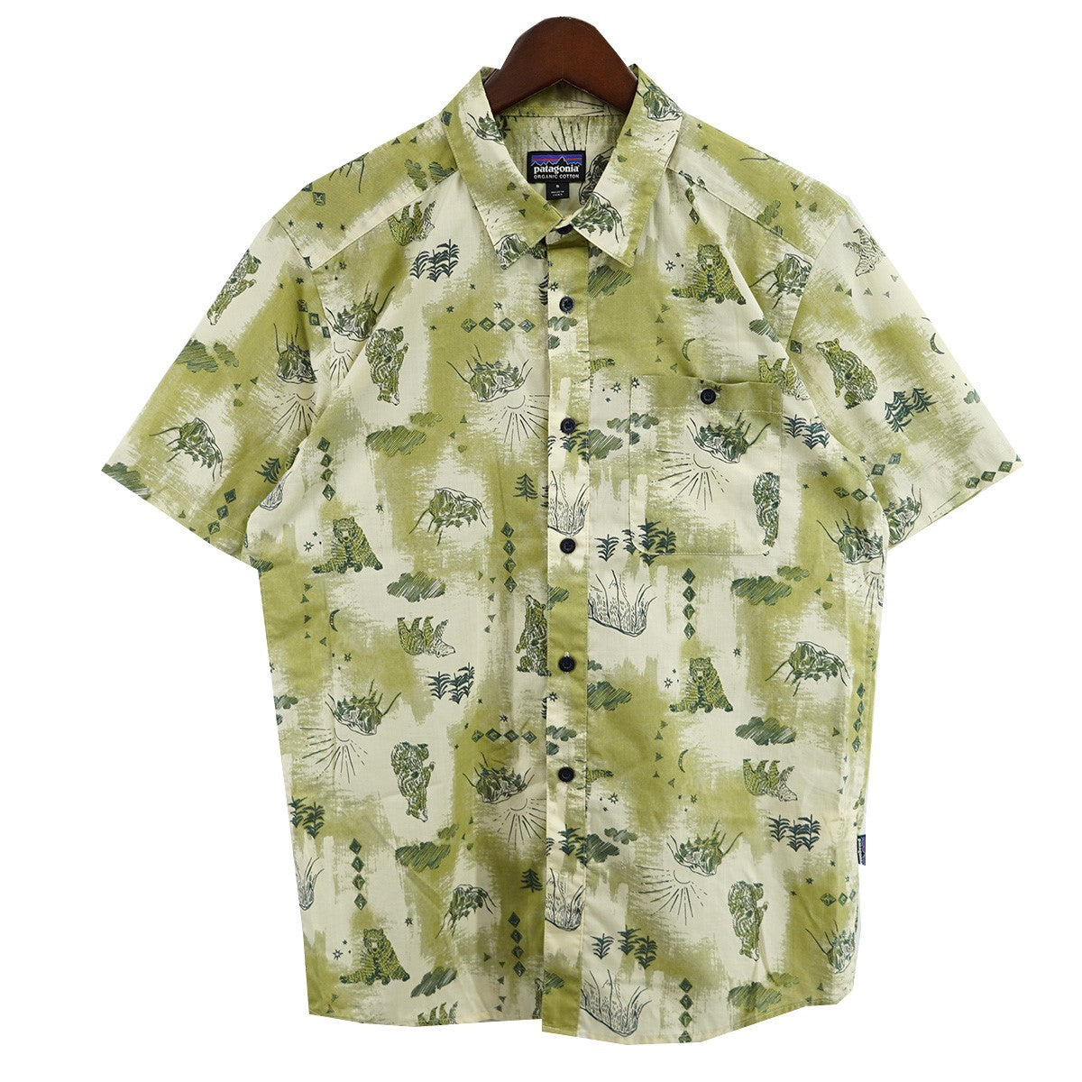【新品・未使用】 patagonia ゴートゥシャツ 半袖シャツ サイズＬ 新品・未使用】 patagonia ゴートゥシャツ 半袖シャツ サイズL