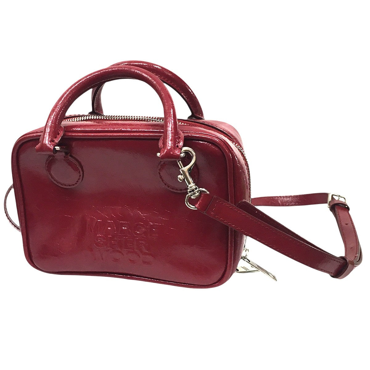 MARGESHERWOOD(マージシャーウッド) ロゴ レザー ミニ スモール MARGESHERWOOD(マージシャーウッド) ロゴ レザー ミニ スモール