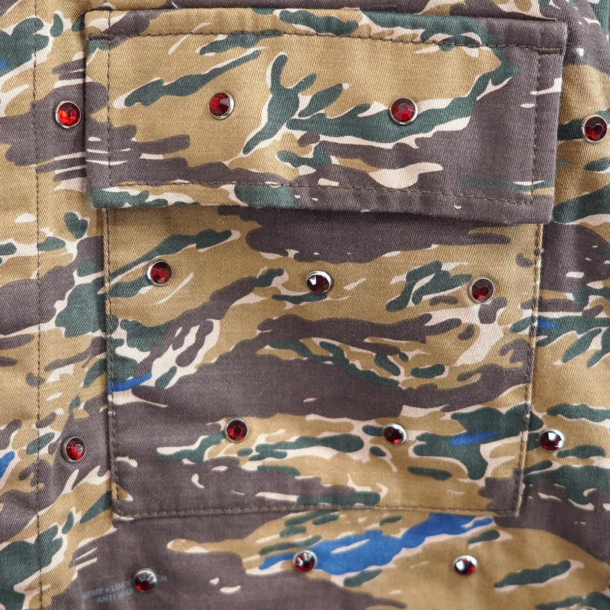 23SS Undercover Studded Bdu Jacketコラボ ロゴ スタッズ ビーディーユー シャツ ジャケット