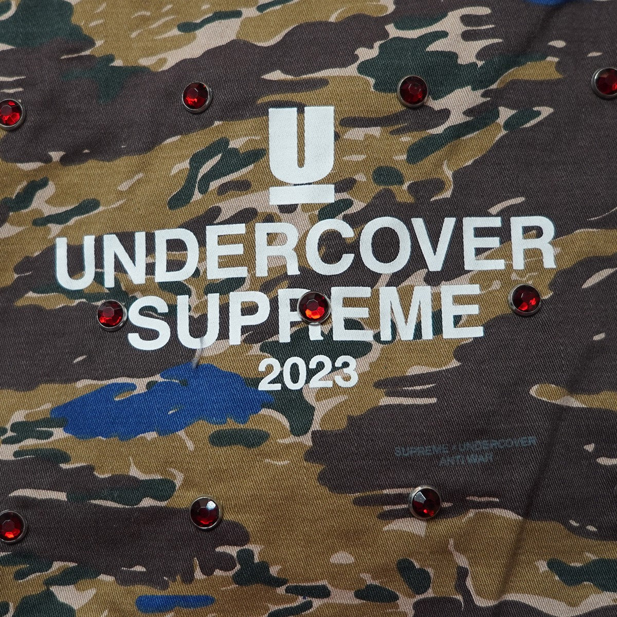 23SS Undercover Studded Bdu Jacketコラボ ロゴ スタッズ ビーディーユー シャツ ジャケット