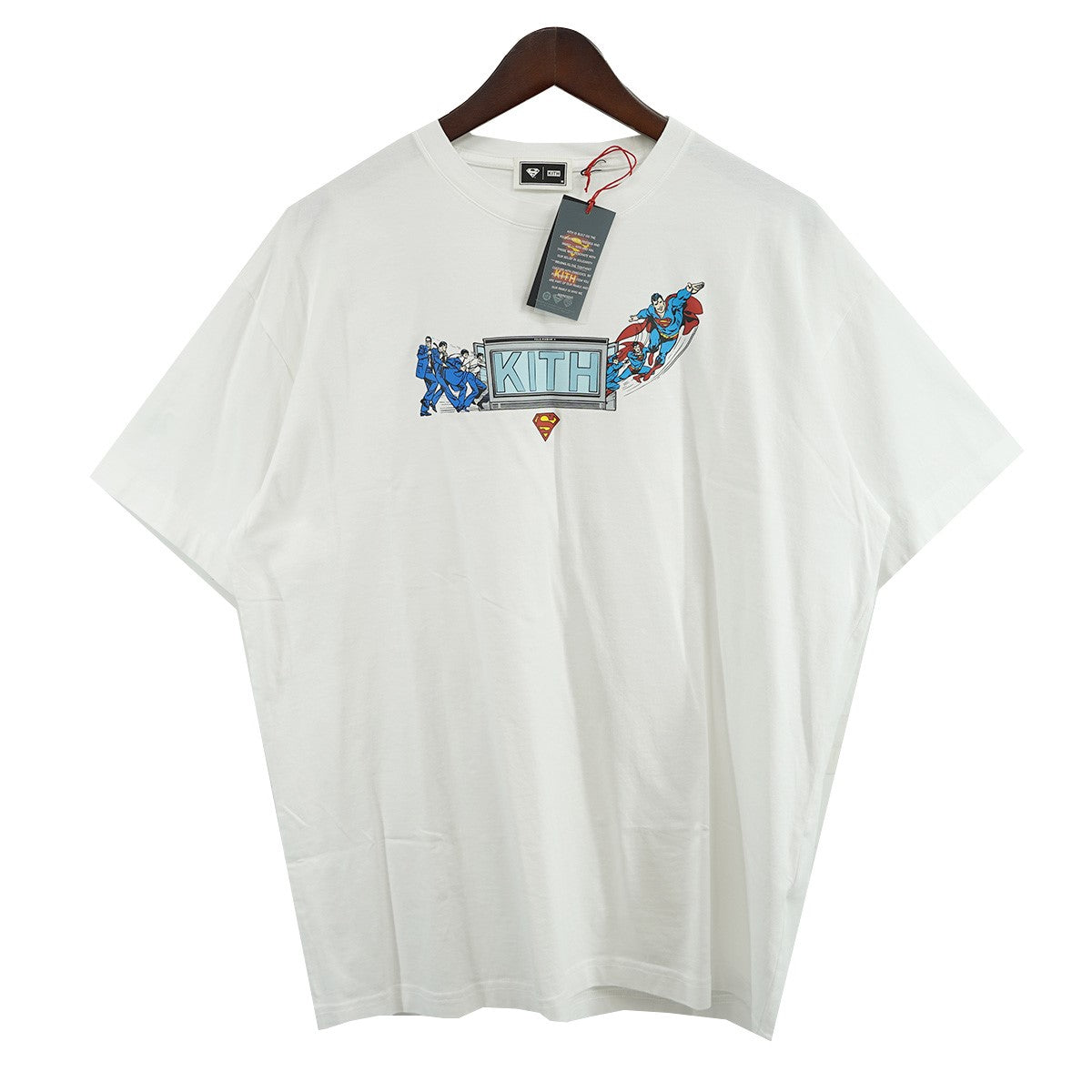 KITH(キス) 25SS Superman Booth Vintage Teeスーパーマン ボックス 