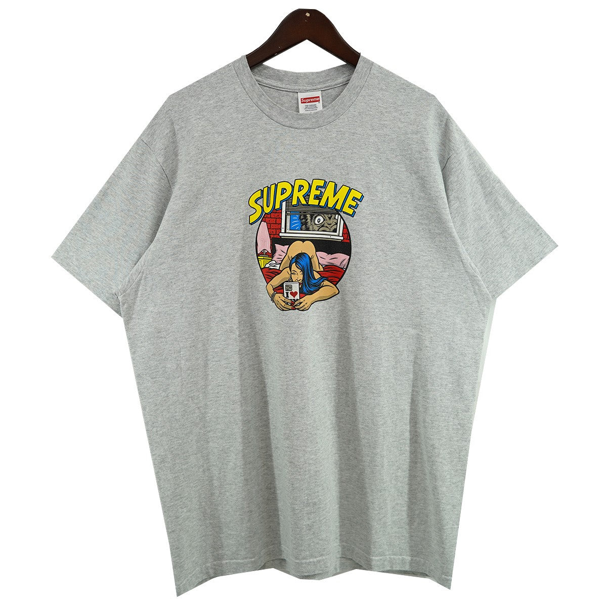 Supreme テディベア Tシャツ L グレー