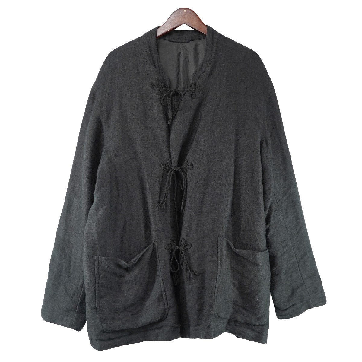 comoli 起毛リネンスタンドカラージャケット　24aw size1 COMOLI(コモリ) 24AW リネン起毛 スタンドカラージャケット 定価