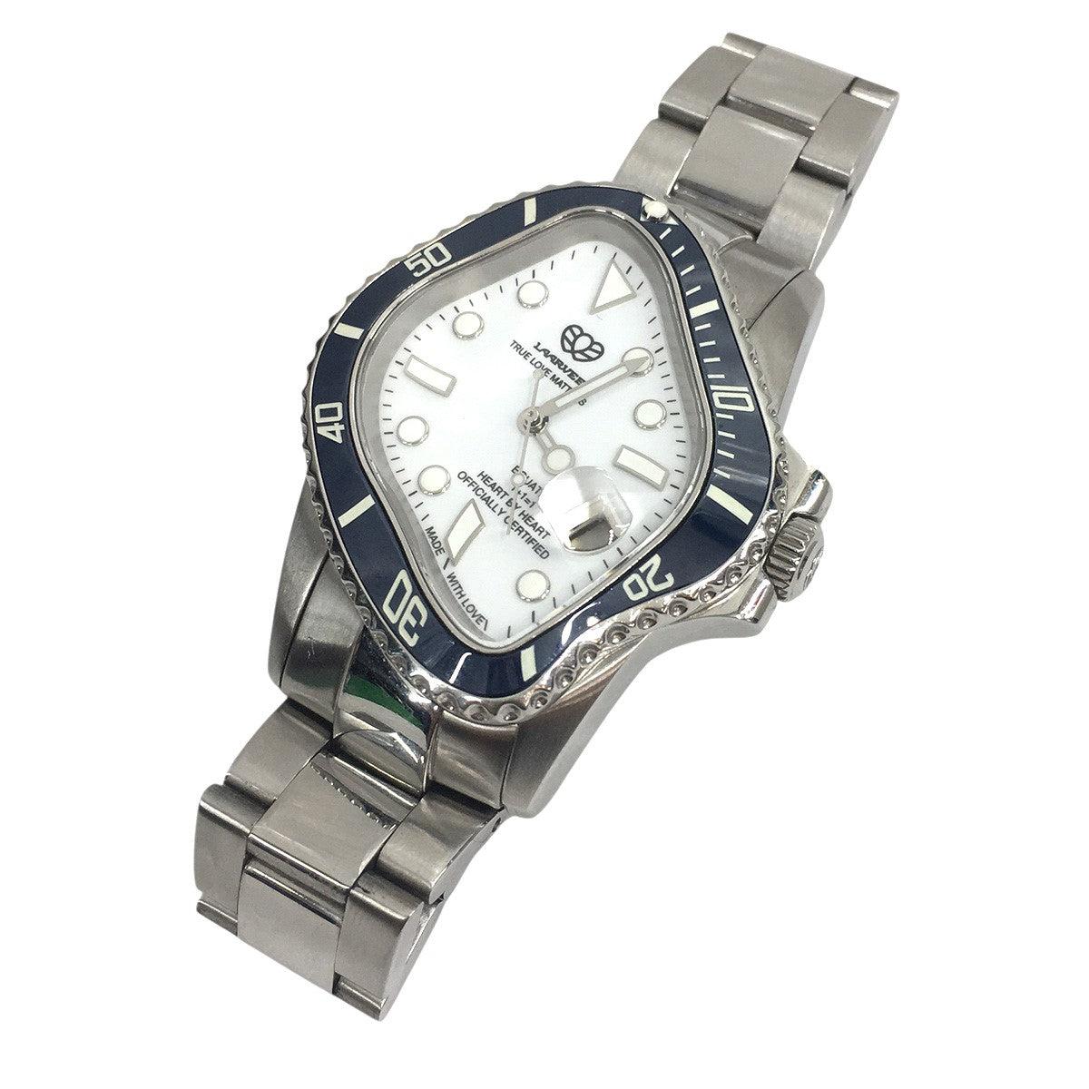 LAARVEE(ラーヴィ) PEA001 SILVER PRECISION STEELウォッチ