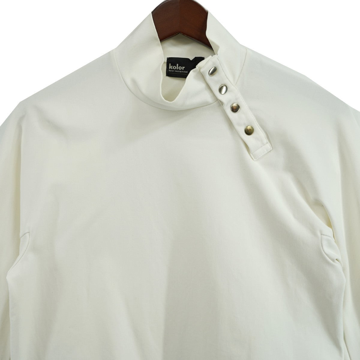 ストレッチ ハイネック ロンT 長袖Tシャツ