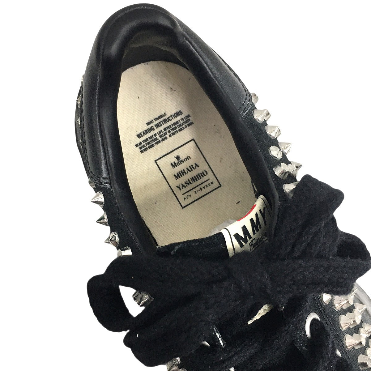 24SS BLAKEY OG Sole Studded Canvas Low-top Sneakerブレイキー スタッズ キャンバス ロー トップ スニーカー シューズ 靴