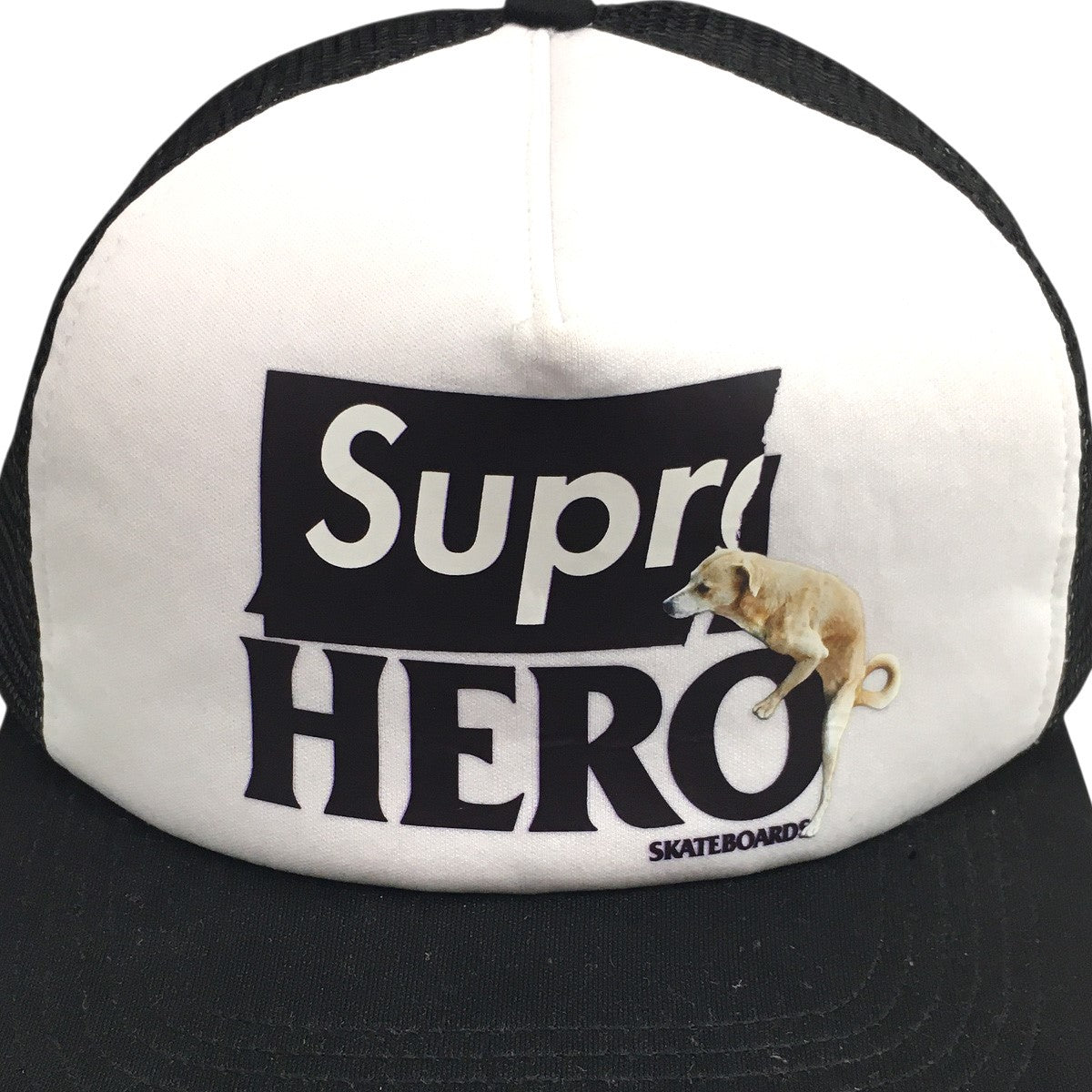 22SS ANTIHERO Mesh Back 5-Panelロゴ Dog ドッグ アンチヒーロー メッシュ バック 5パネル キャップ 帽子
