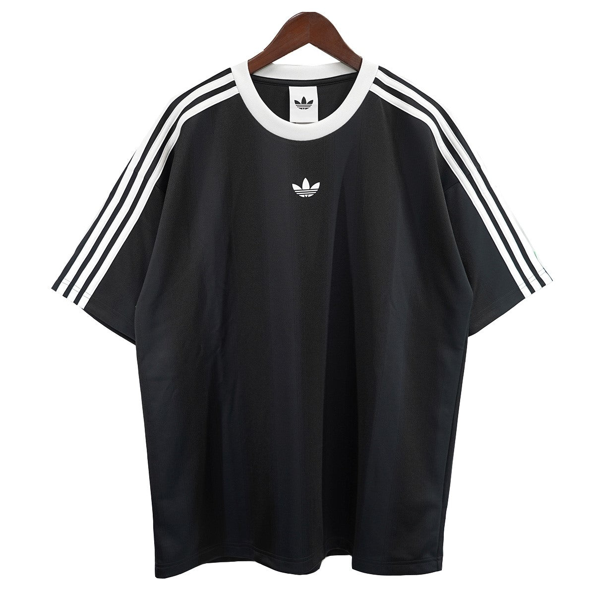 アーセナル adidas ブラックシャツ Lサイズ adidas(アディダス) ADICOLOR JACQUARD JERSEYジャガード ジャージー