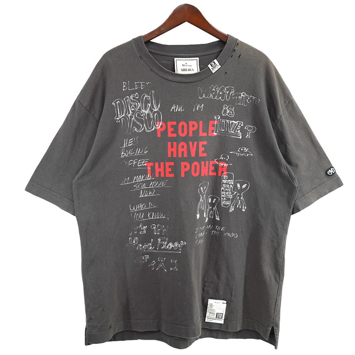 Maison MIHARA YASUHIRO(メゾンミハラヤスヒロ) 24SS DISTRESSED TEE