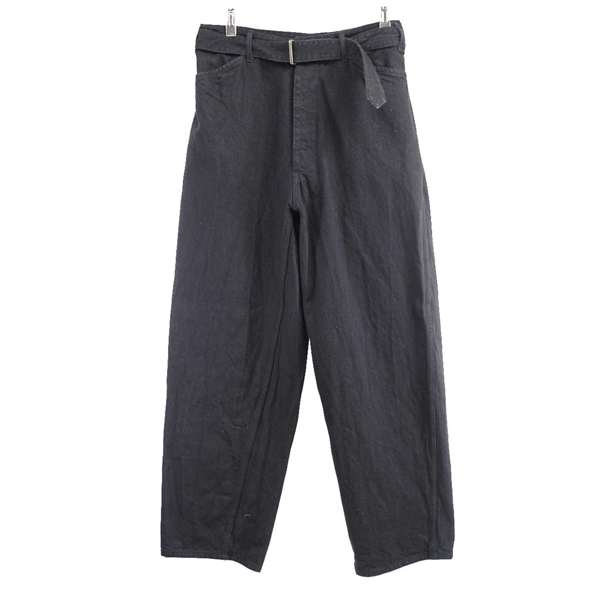 COMOLI デニム ベルテッドパンツ 25SS COMOLI(コモリ) 25SS デニム ベルテッドパンツ ベルト ジーンズ デニム