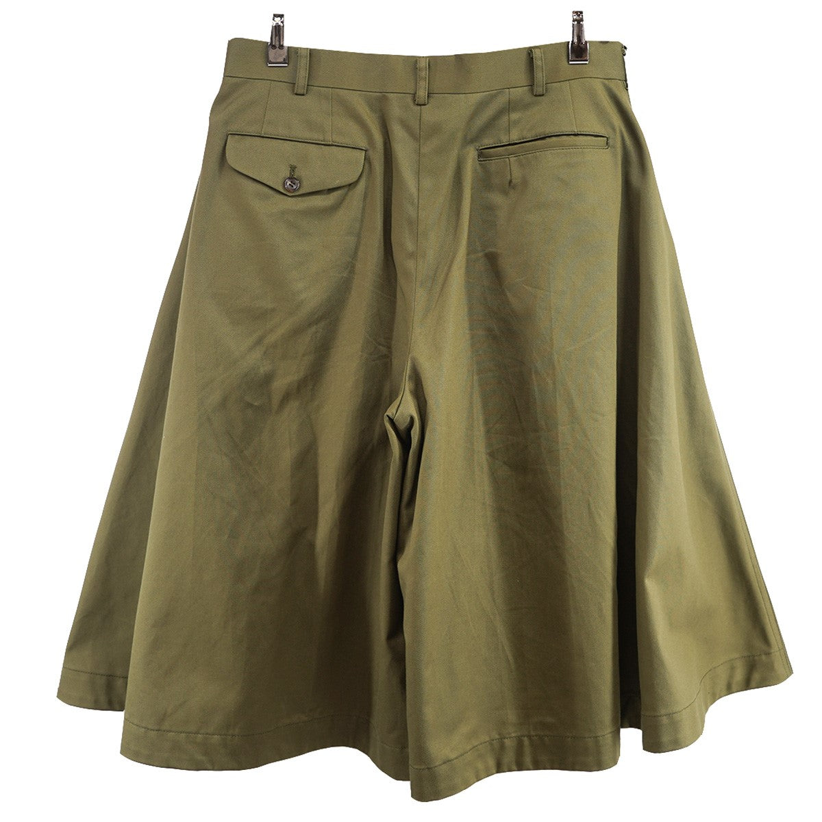 25AW コットン ワイド バギー ショーツ ハーフパンツ