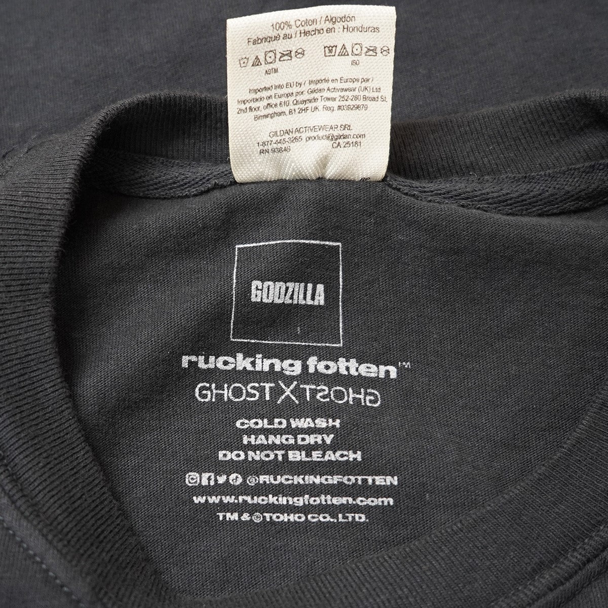 Rucking Fotten GODZILLA Movieゴジラ スペースゴジラ 映画 ムービー Tシャツ