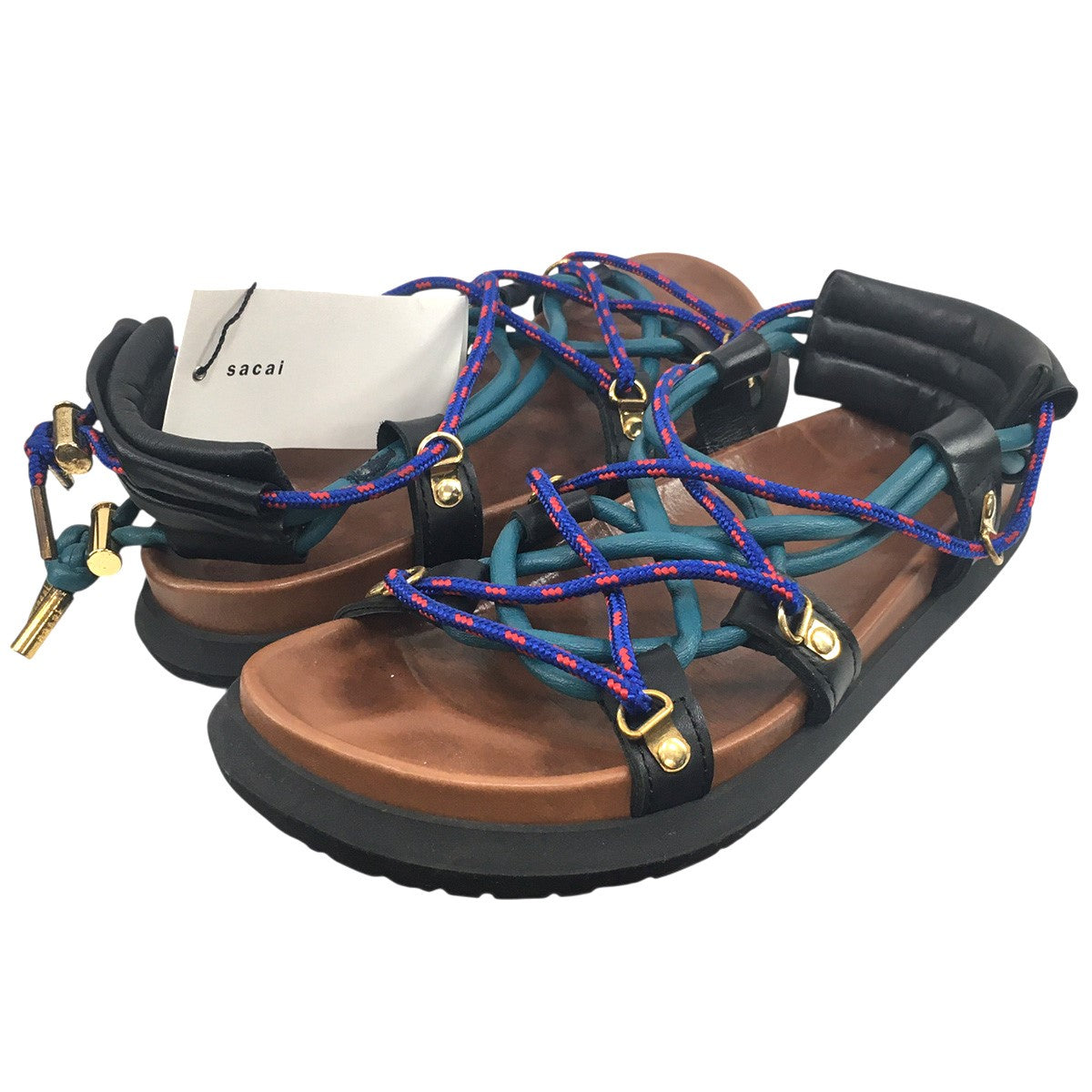 sacai(サカイ) Double Lace Up Sandals ダブルレースアップ サンダル