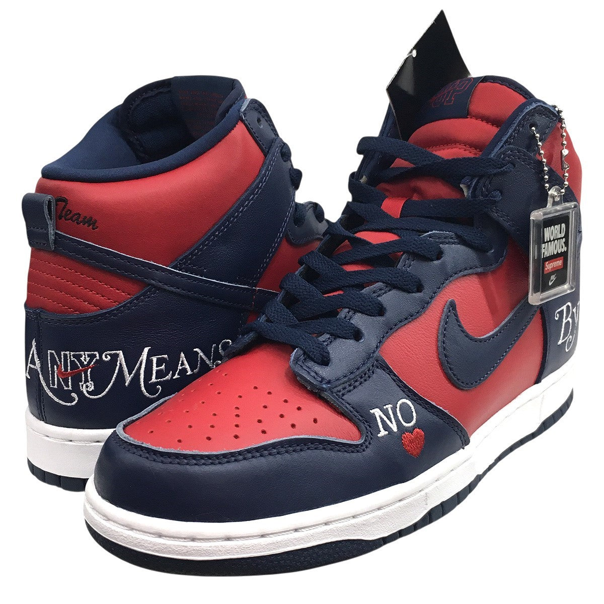 Supreme×NIKE 23SS Nike SB Dunk High By Any Meansナイキ SBダンク