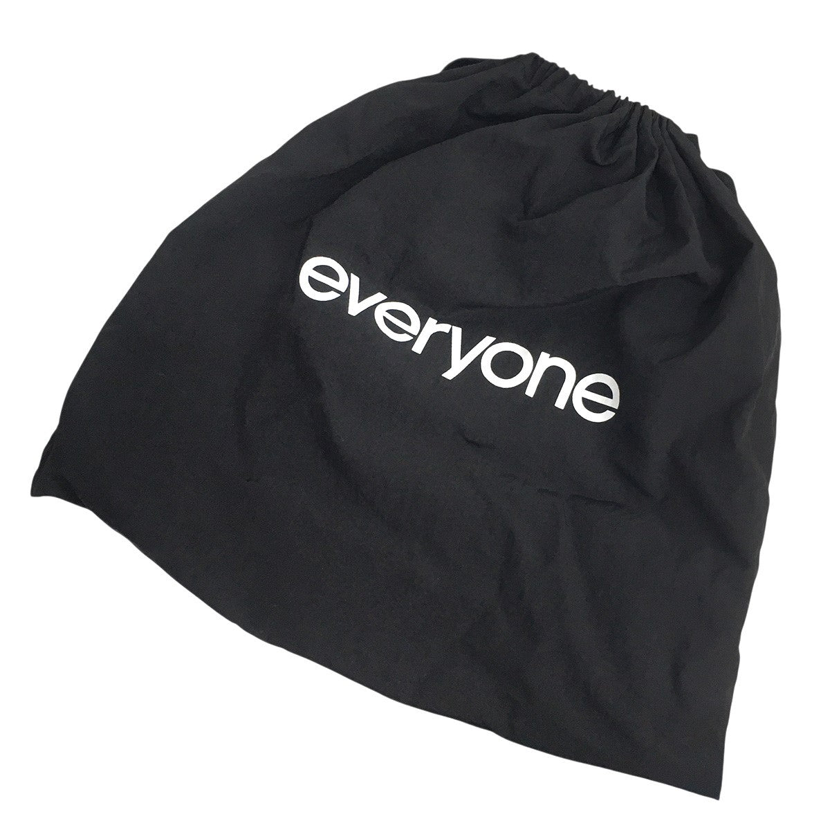 everyone nylon kinchaku pouch 巾着 everyone(エブリワン) Nylon Kinchaku pouch ロゴ ナイロン 巾着