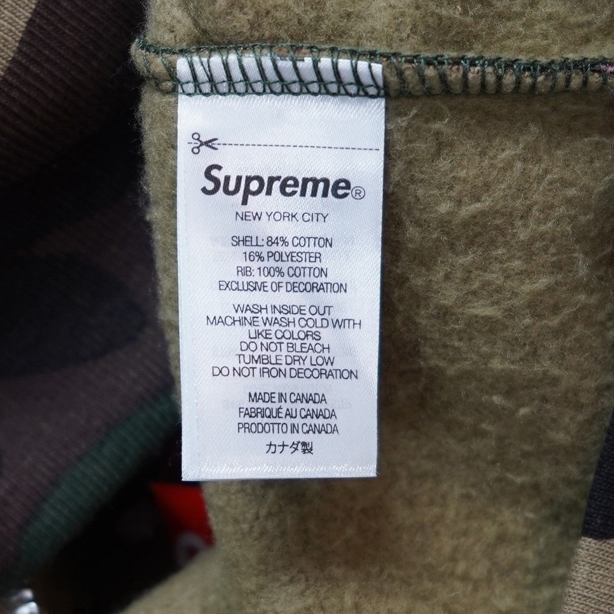 25AW Collegiate Applique Zip Up Hooded Sweatshirtカレッジ ロゴ アップリケ ジップ アップ フーデッド スウェットシャツ パーカー