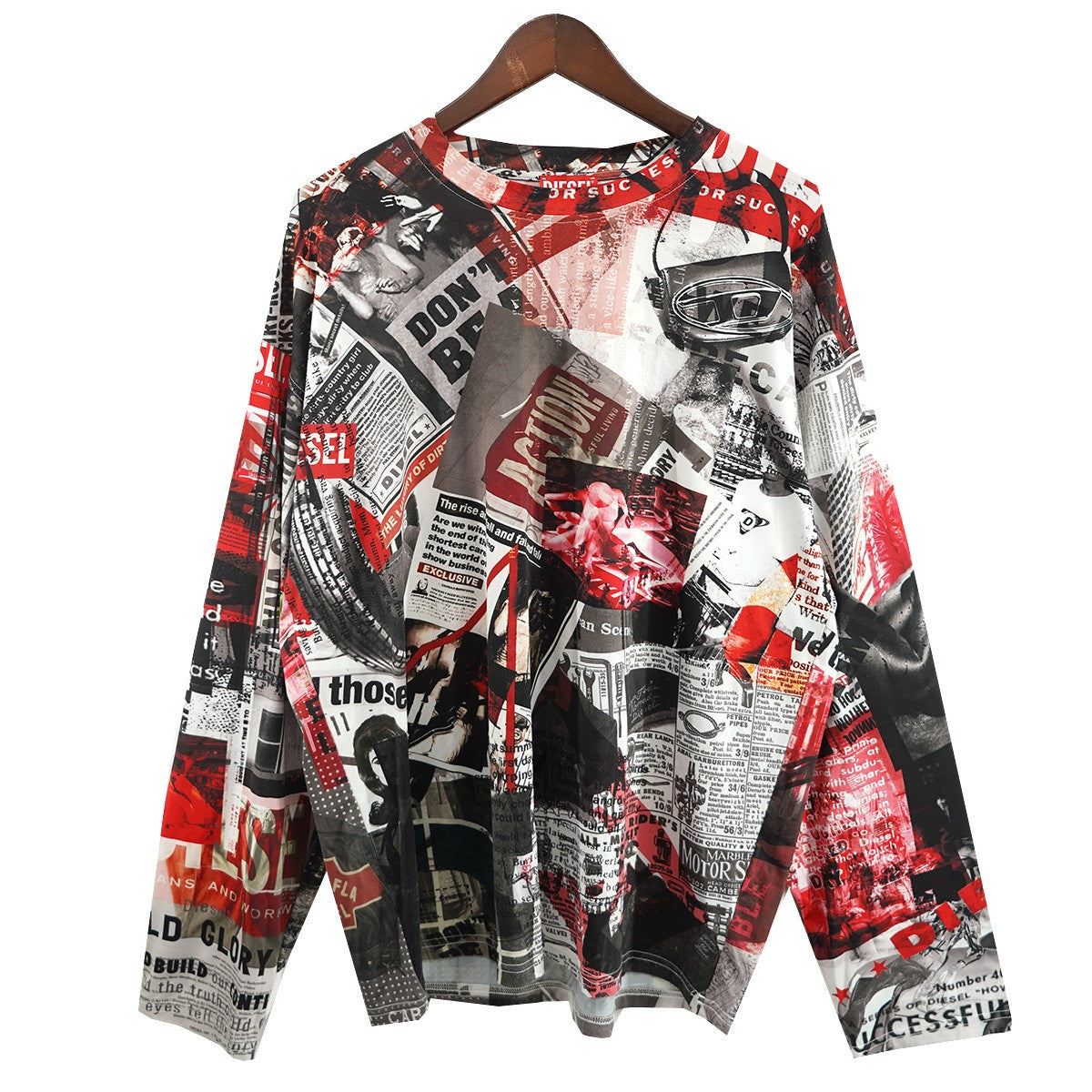 neo ディーゼル　グレン・マーティンス　長袖Tシャツ DIESEL by Glenn Martens(ディーゼルバイグレンマーティンス) ST-T