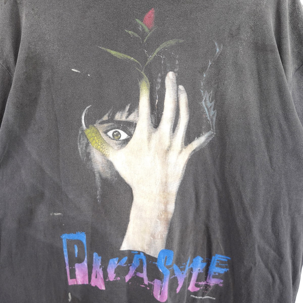 25AW × 寄生獣 / KJ SS TEE -寄生獣-parasyte-Vintage ヴィンテージ加工 Tシャツ