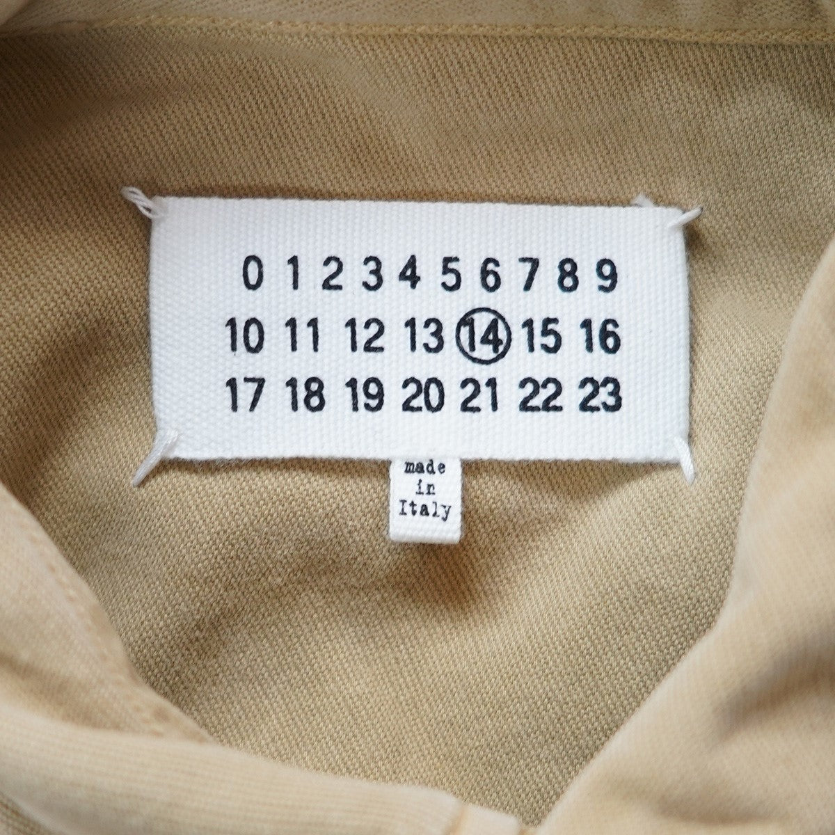 14AW 四つタグ フォーステッチ ミリタリーシャツ