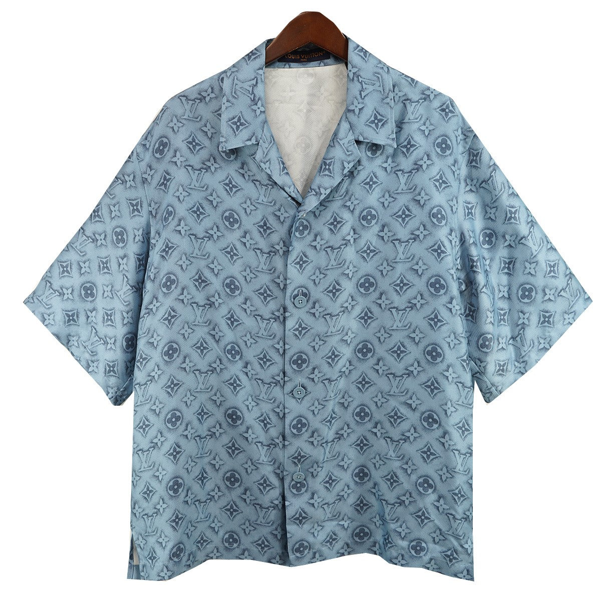 LOUIS VUITTON(ルイヴィトン) 24SS Monogram Short-Sleeved Silk Shirt