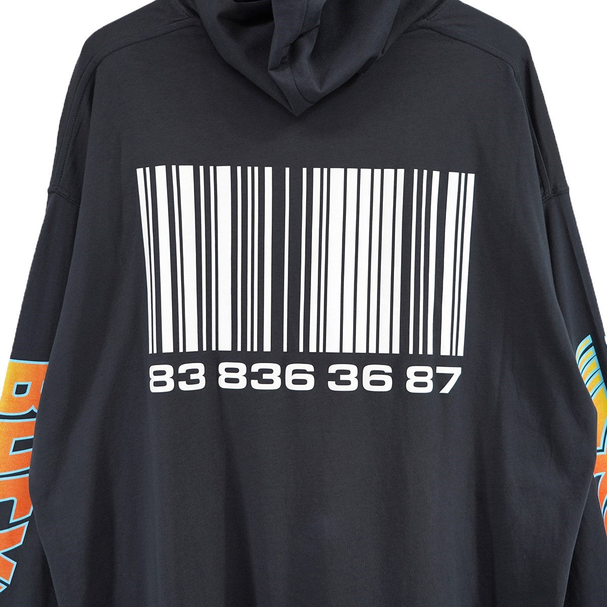 22SS BACK TO THE FUTURE JERSEY HOODIEバック・トゥ・ザ・フューチャー ムービー パーカー 薄手 カットソー地 ジャージー フーディ