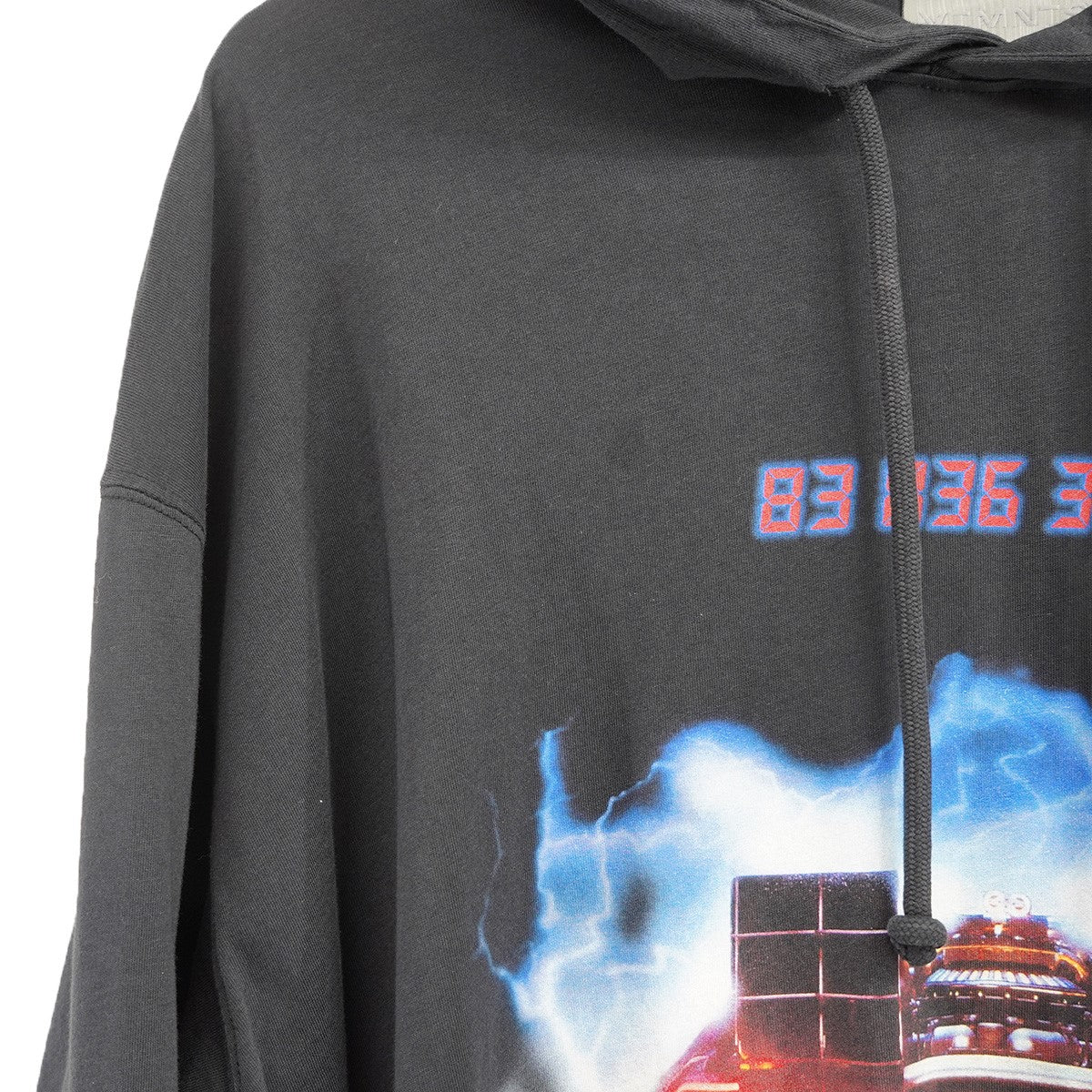 22SS BACK TO THE FUTURE JERSEY HOODIEバック・トゥ・ザ・フューチャー ムービー パーカー 薄手 カットソー地 ジャージー フーディ