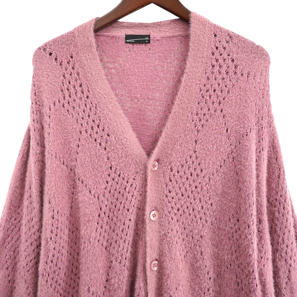 20SS HIGH GAUGE KNIT シャギー ニット カーディガン