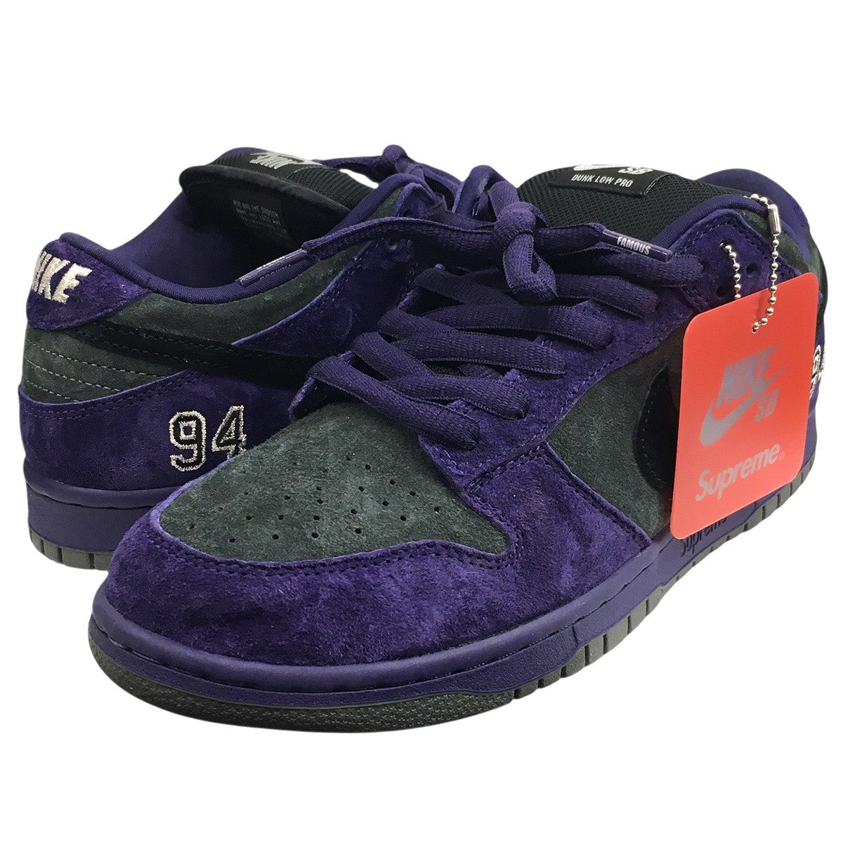 Supreme×NIKE 25AW Nike SB Dunk Low Ink (Europe and the UK