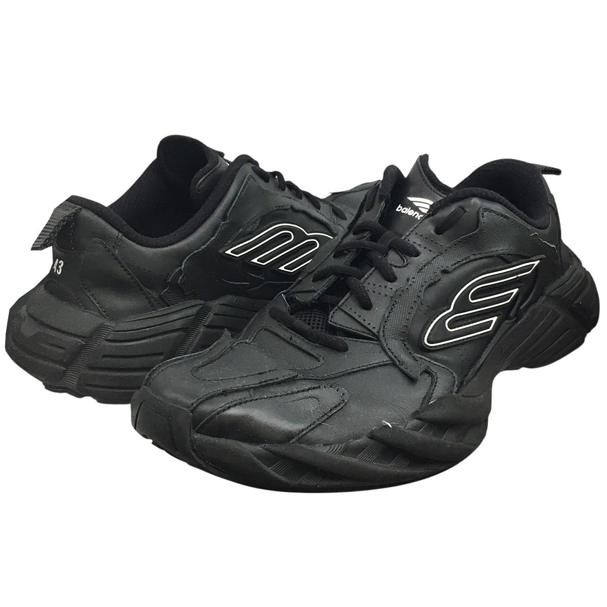 Balenciaga Monday 43 バレンシアガ スニーカー マンデー BALENCIAGA(バレンシアガ) MONDAY Shoe マンデー ロゴ ローカット