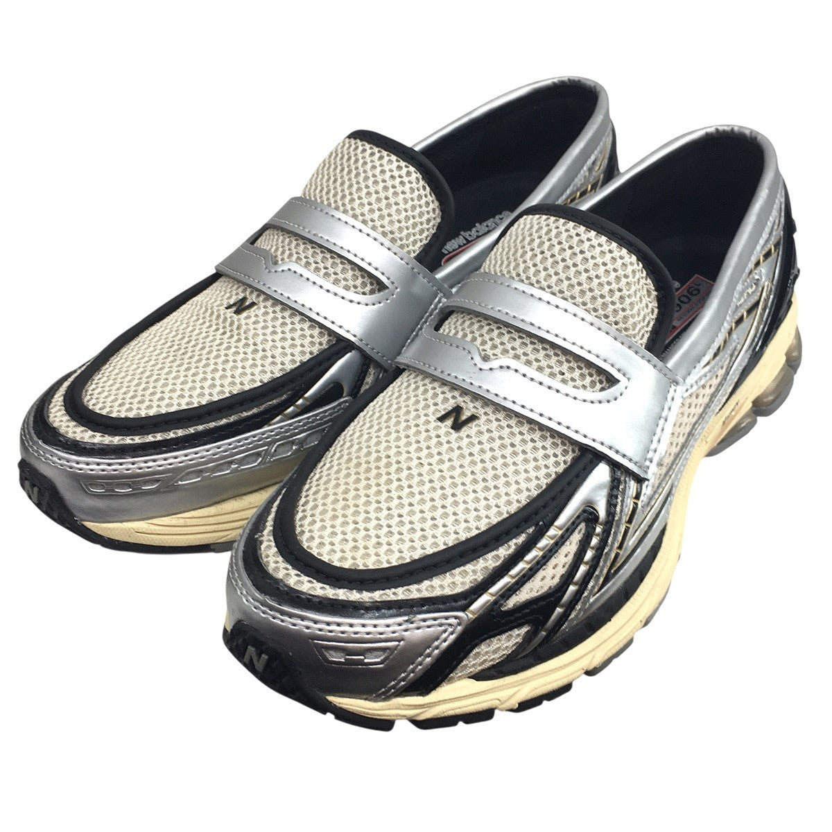 25SS 1906L Silver Metallic/Creamローファー スニーカー シューズ 靴