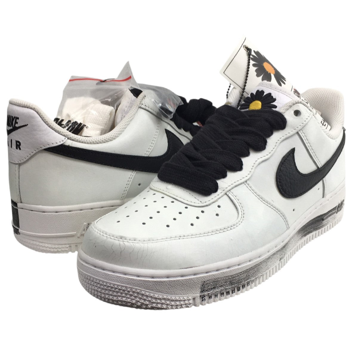 PEACEMINUSONE×NIKE Nike Air Force 1 Low Para-noise White Black G