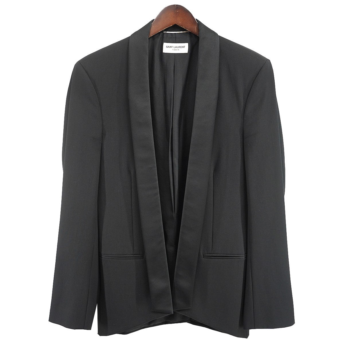 新品同様　SAINT LAURENT　サンローラン　テーラードジャケット Saint Laurent Paris(サンローランパリ) ショールカラー スモーキング