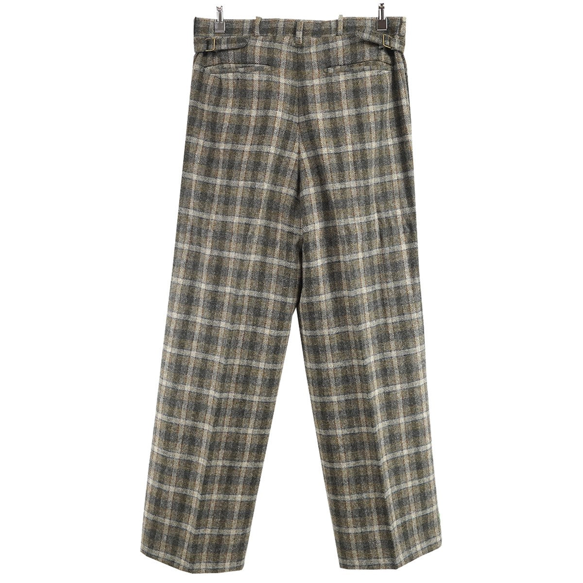 JEFFERY wagamama 別注 チェック ジェフリー ウール パンツ